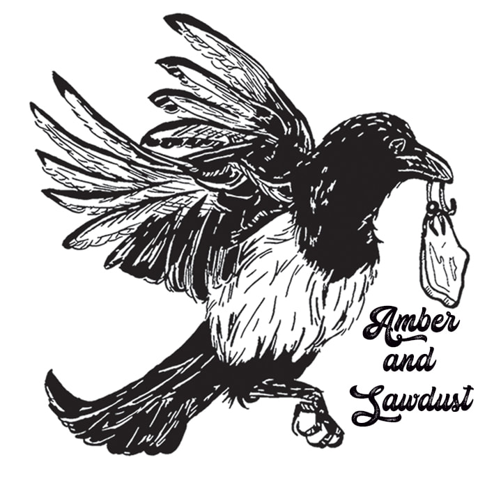 AMBER AND SAWDUST ILLUSTRATION